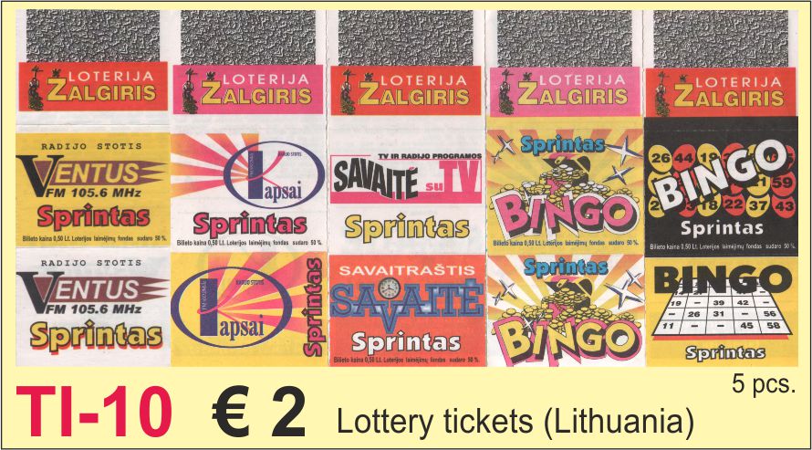 Lottery tickets Lithuania